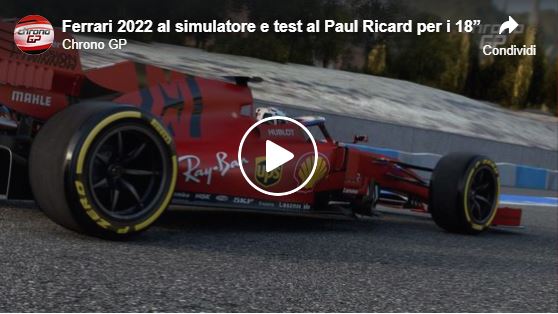 F1, La Ferrari si concentra sulla nuova monoposto 2022 [ VIDEO ]