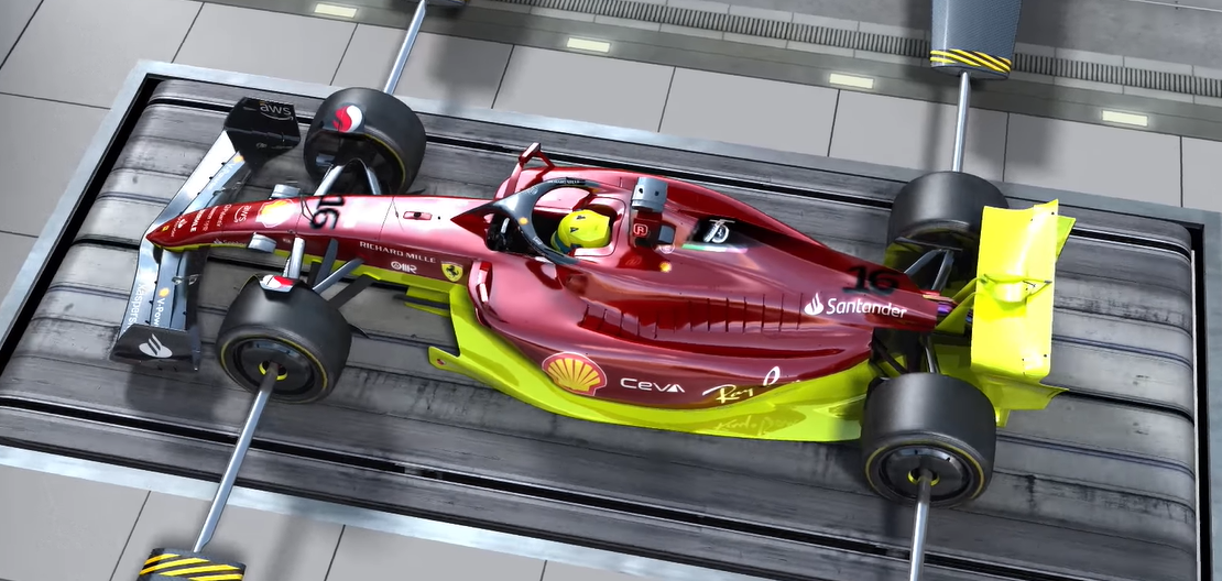 2022 Ferrari F1-75 Scuderia Formula 1 Car Revealed 