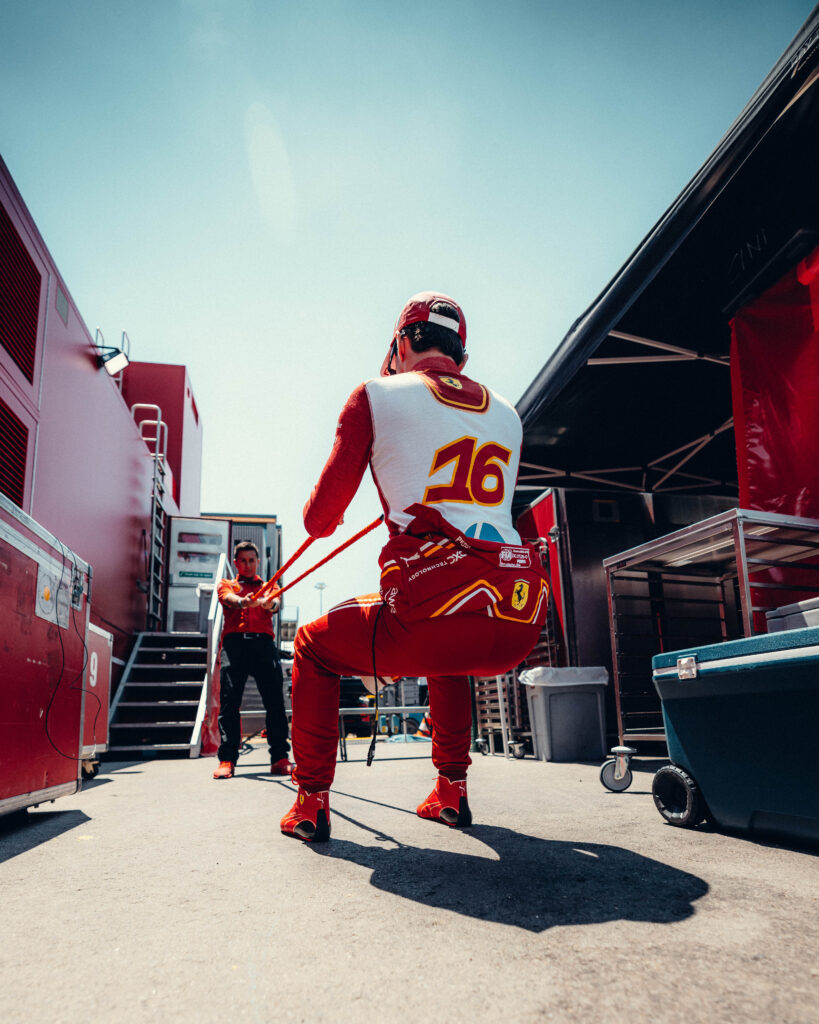 preparazione piloti F1