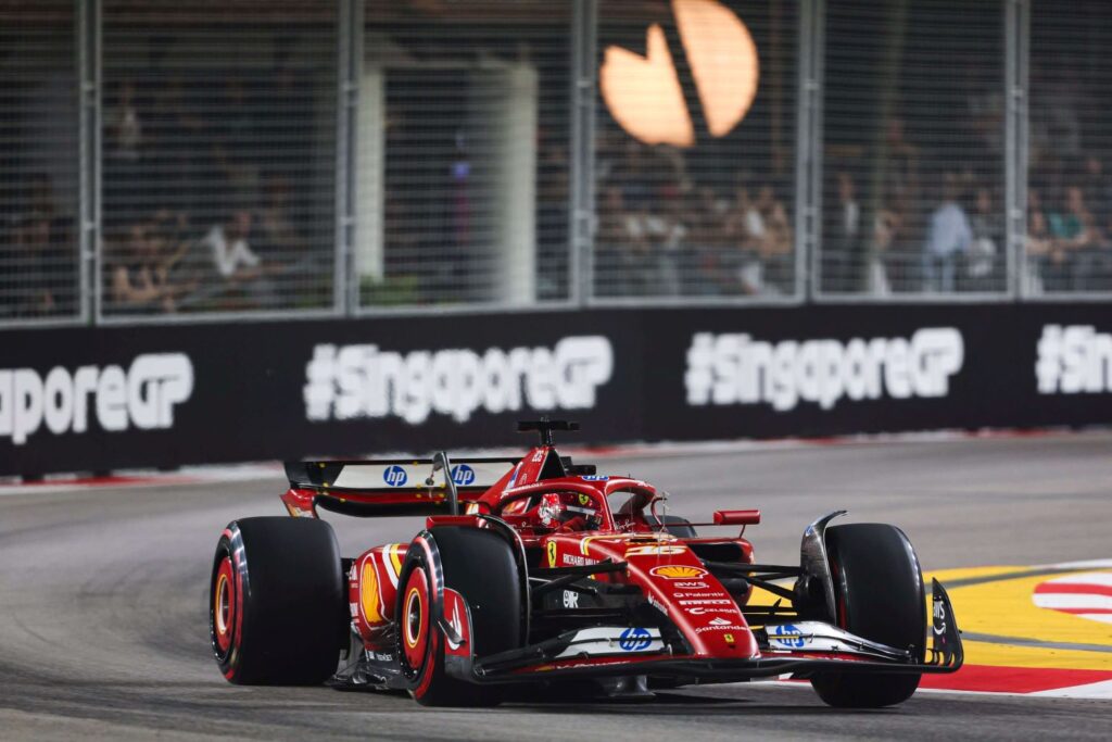 griglia partenza Singapore F1