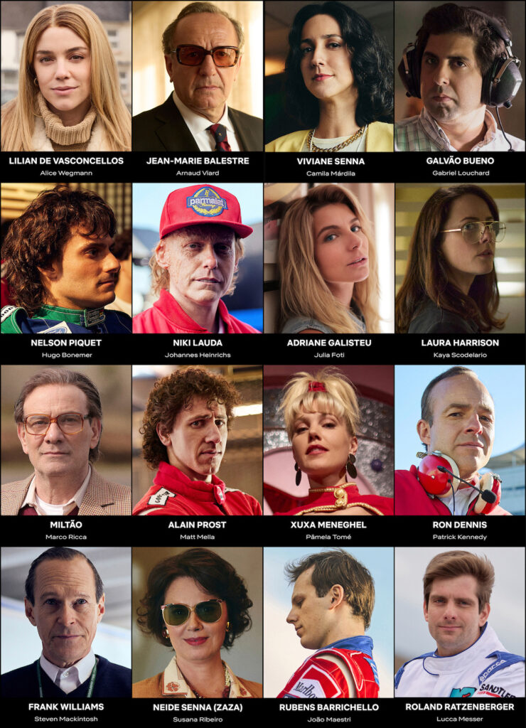 Netflix Senna: il cast