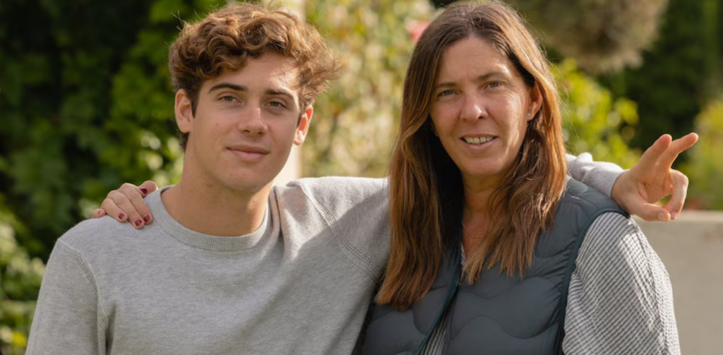 Franco Colapinto con Maria Catarineu sua Manager | foto: infobae.com