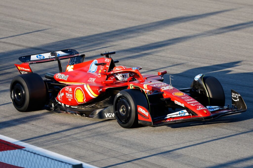 F1 Test pirelli