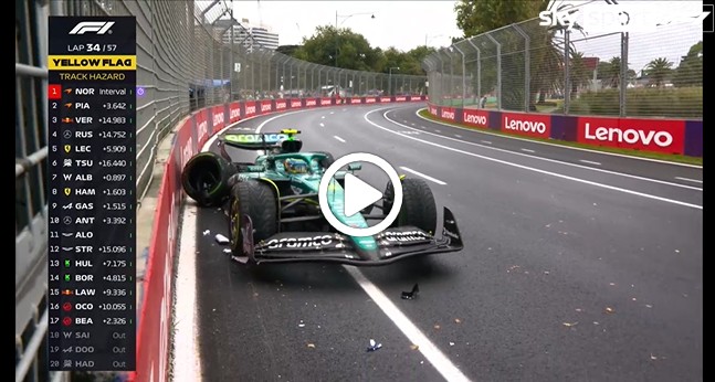 F1, Australia: incidente in gara per Hadjar, Doohan, Sainz, Alonso, Bortoleto e Lawson [ VIDEO ]